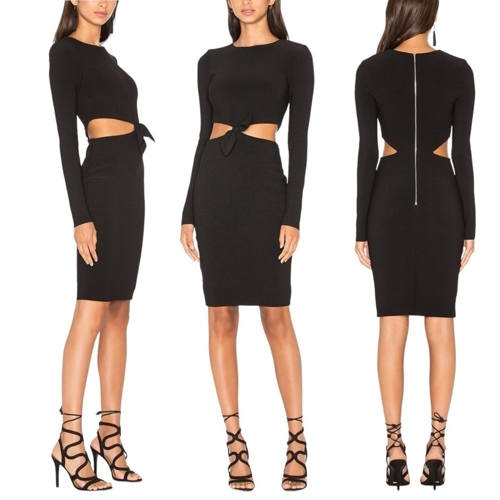 BEC + BRIDGE x REVOLVE Lucienne Long Sleeve Cutout Dress